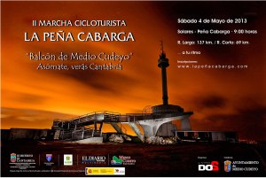 Cartel Marcha La Peña Cabarga 2013